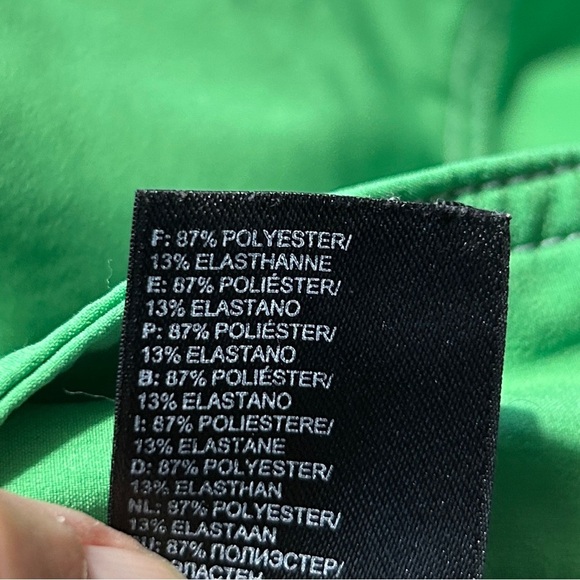 THE NORTH FACE Green Womens Board Shorts sz 10 Hook & Loop Fly Pockets Stretchy - Picture 14 of 14